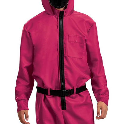 Ventayo – Costume Collection | Hooded Jumpsuit with Full Face Mask | Complete Look for Halloween Fun