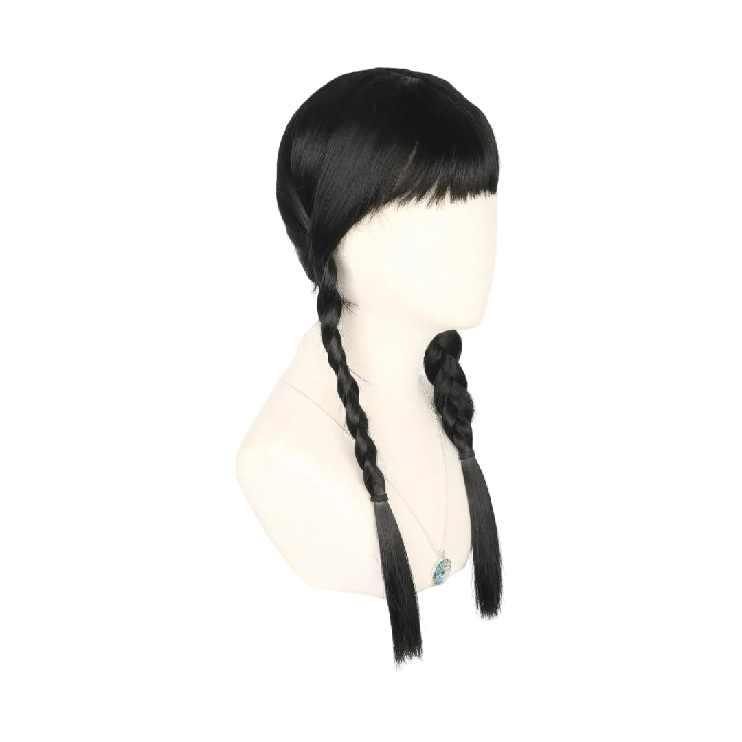 Ventayo – Costume Wig | Braided Hair Design for Halloween & Themed Events | Easy Dress Up Accessory