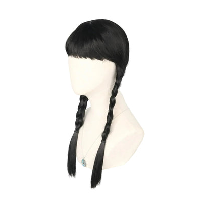 Ventayo – Costume Wig | Braided Hair Design for Halloween & Themed Events | Easy Dress Up Accessory