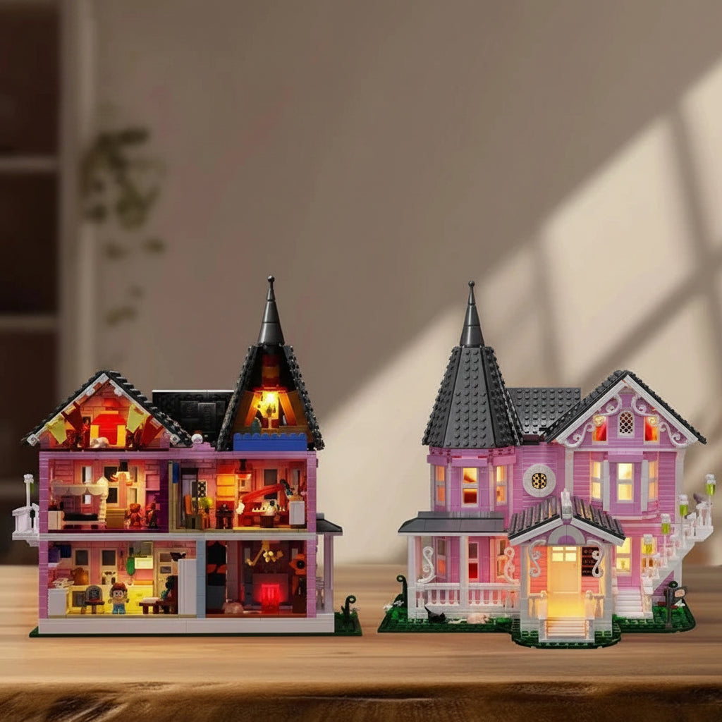 Ventayo – Creative Building Block Set | Halloween-Themed 1349 PCS with Light-Up Features | Engaging Educational Toy for Imaginative Play
