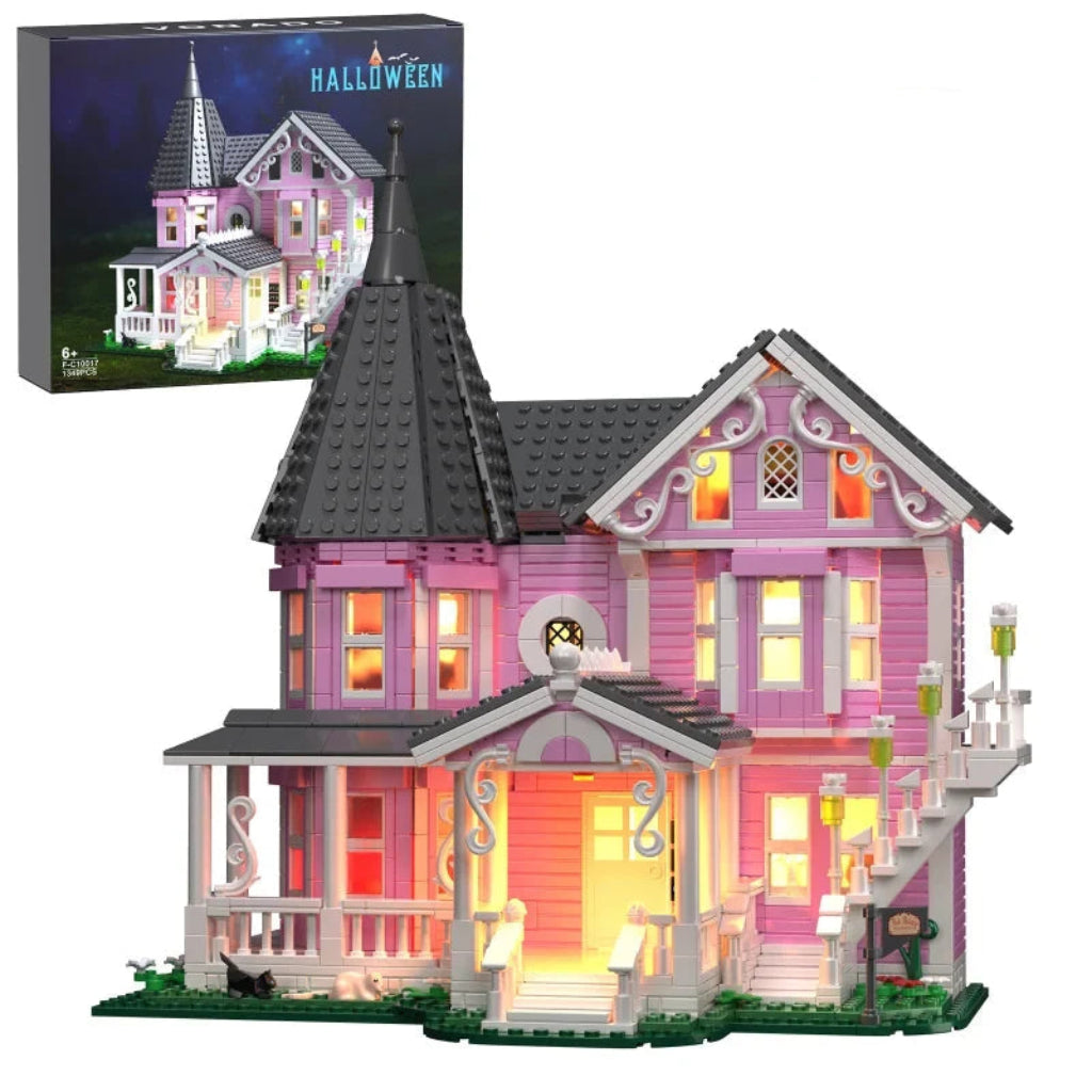Ventayo – Creative Building Block Set | Halloween-Themed 1349 PCS with Light-Up Features | Engaging Educational Toy for Imaginative Play