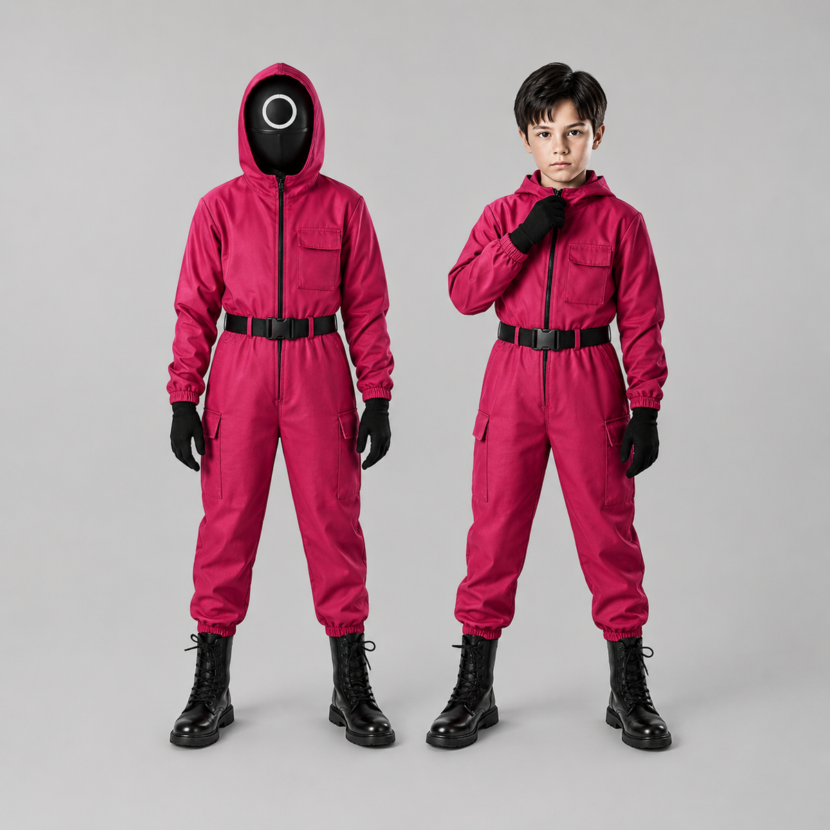 Ventayo – Creative Kids Costume Jumpsuit with Hood & Accessories for Halloween Fun