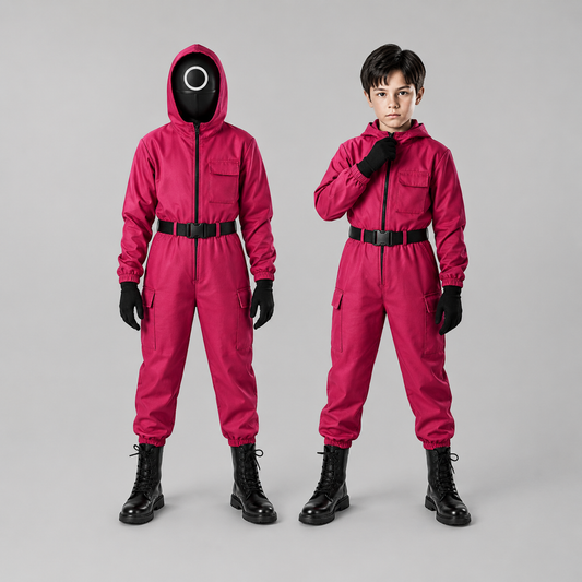 Ventayo – Creative Kids Costume Jumpsuit with Hood & Accessories for Halloween Fun