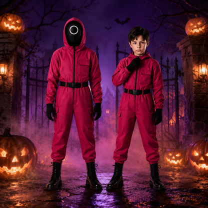 Ventayo – Creative Kids Costume Jumpsuit with Hood & Accessories for Halloween Fun