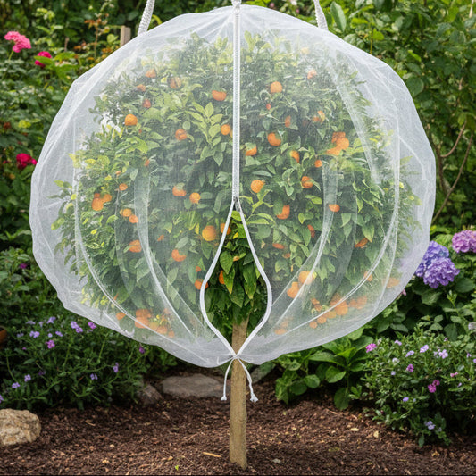 Ventayo – Fruit Protection Bags with Adjustable Drawstring Closure | Breathable Mesh for Pest Defense