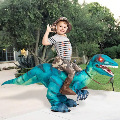Ventayo – Dino Adventure | Kids Halloween Costume - Inflatable Dinosaur for Fun Playtime