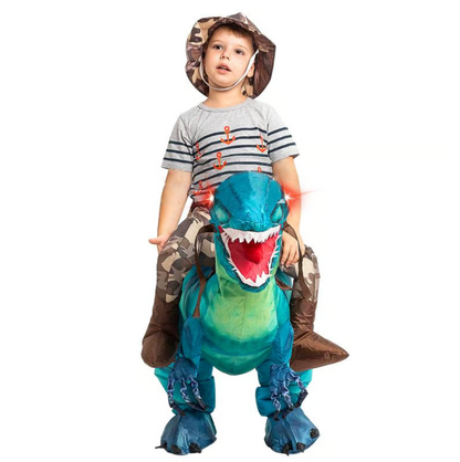 Ventayo – Dino Adventure | Kids Halloween Costume - Inflatable Dinosaur for Fun Playtime