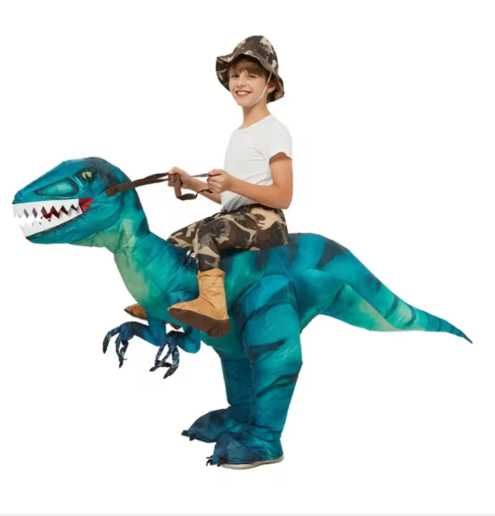 Ventayo – Dino Adventure | Kids Halloween Costume - Inflatable Dinosaur for Fun Playtime