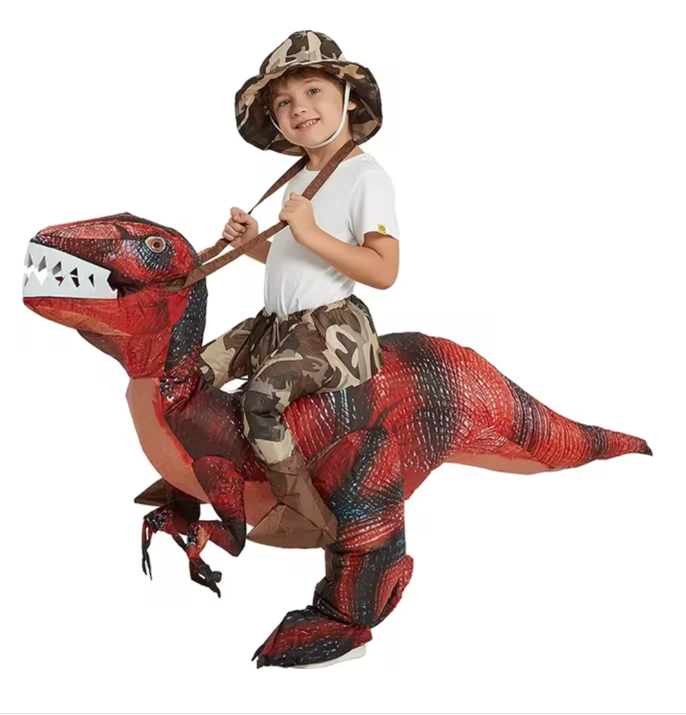 Ventayo – Dino Adventure | Kids Halloween Costume - Inflatable Dinosaur for Fun Playtime