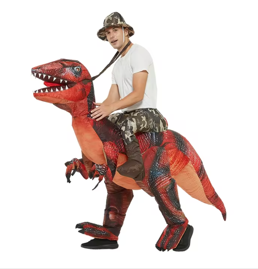 Ventayo – Dino Adventure | Kids Halloween Costume - Inflatable Dinosaur for Fun Playtime