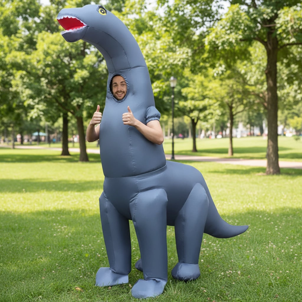 Ventayo – Dino Fun | Inflatable Dinosaur Costume with Easy Wear Design | Full-Body Fun for Halloween and Parties