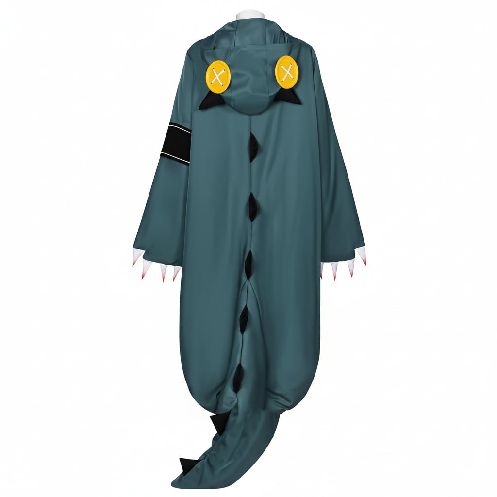 Ventayo – Dinosaur Costume | Adult Jumpsuit with Wig & Shoe Covers | Fun Cosplay Outfit for Halloween