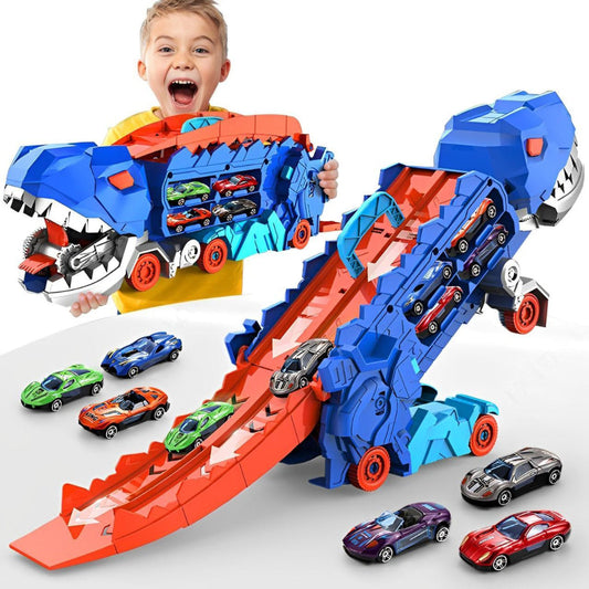 Ventayo – Dinosaur Truck Toy Set | 3-in-1 Racing Track with Dino Transformation | Engaging Play for Kids
