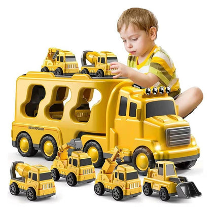 Ventayo – Dynamic Construction Vehicle Play Set with Lights & Sounds | Engaging Carrier for Imaginative Play