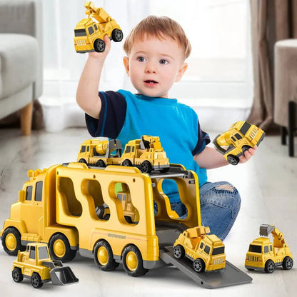 Ventayo – Dynamic Construction Vehicle Play Set with Lights & Sounds | Engaging Carrier for Imaginative Play