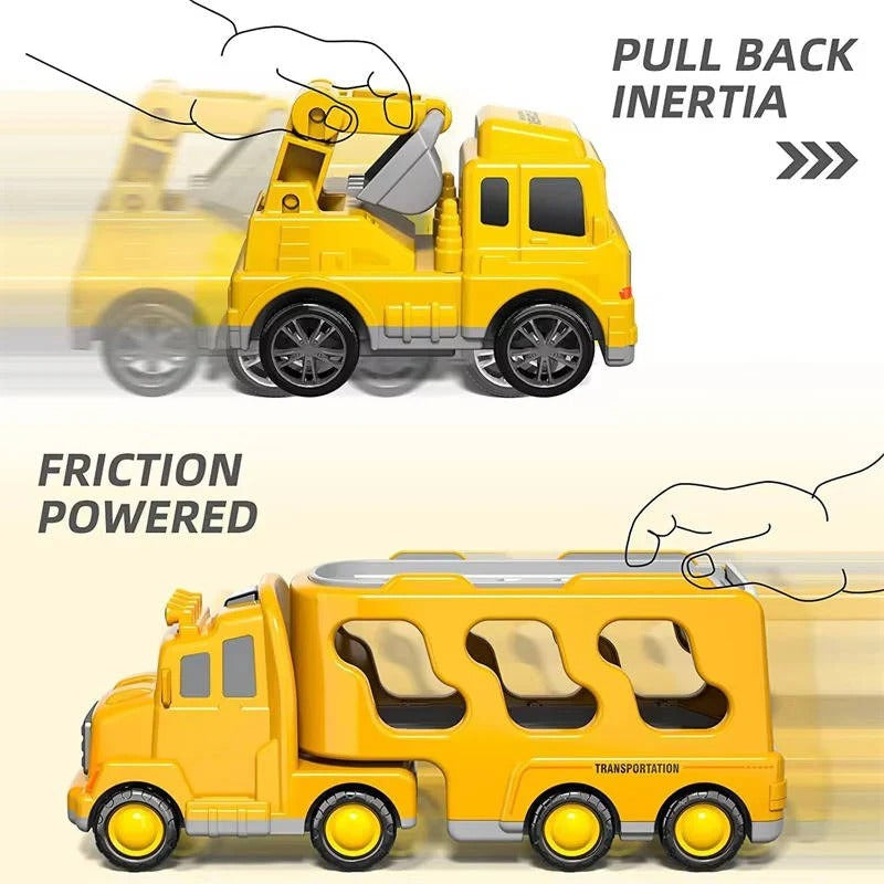 Ventayo – Dynamic Construction Vehicle Play Set with Lights & Sounds | Engaging Carrier for Imaginative Play