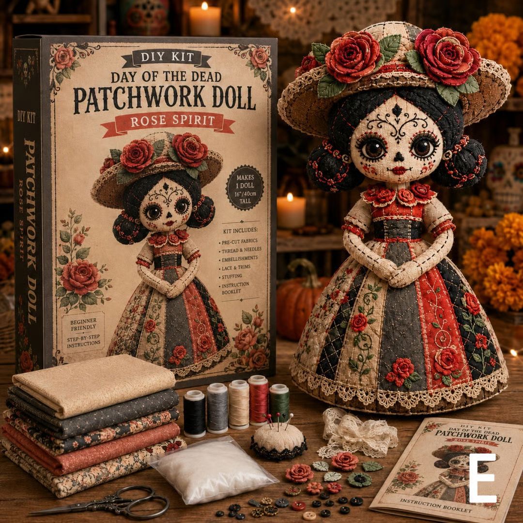 Day of the Dead DIY Doll Kit – Ventayo