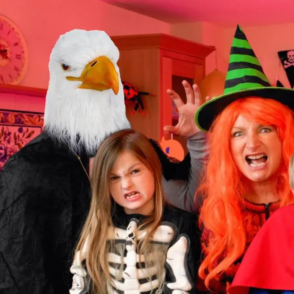 Ventayo – Eagle Head Mask | Realistic Animal Costume Accessory for Halloween Fun