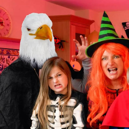 Ventayo – Eagle Head Mask | Realistic Animal Costume Accessory for Halloween Fun