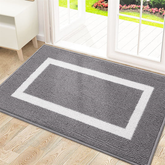 Ventayo – Elegant Entrance Mat | Robust Dirt Absorbing Doormat with Non-Slip Base for Indoor and Outdoor Use
