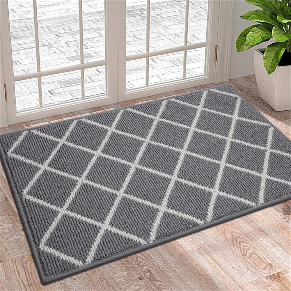 Ventayo – Elegant Entrance Mat | Robust Dirt Absorbing Doormat with Non-Slip Base for Indoor and Outdoor Use