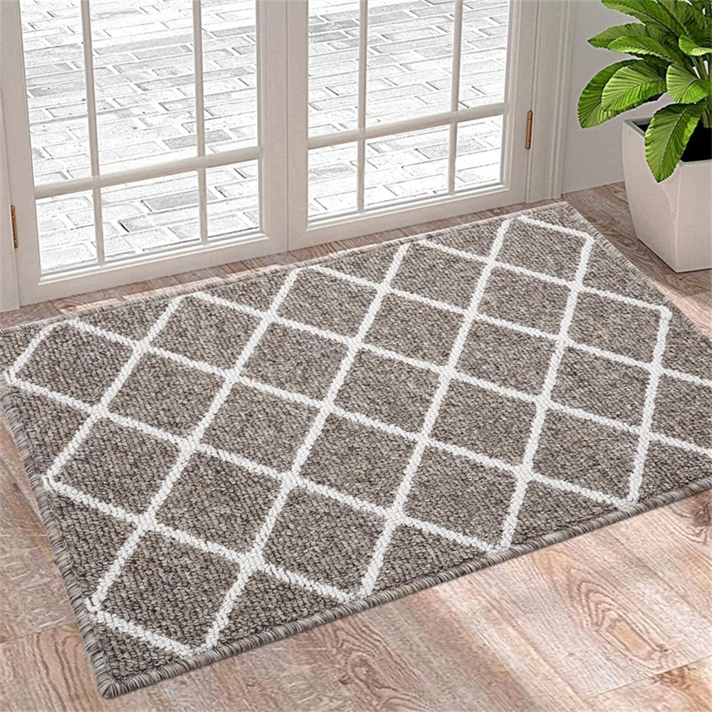 Ventayo – Elegant Entrance Mat | Robust Dirt Absorbing Doormat with Non-Slip Base for Indoor and Outdoor Use