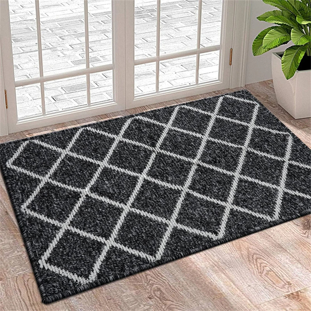 Ventayo – Elegant Entrance Mat | Robust Dirt Absorbing Doormat with Non-Slip Base for Indoor and Outdoor Use