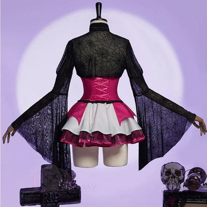 Ventayo – Elegant Gothic Vampire Dress | Long Sleeve Costume for Stunning Halloween Looks