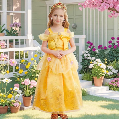 Enchanting Princess Costume Set for Girls with Accessories | Perfect for Magical Celebrations – Ventayo