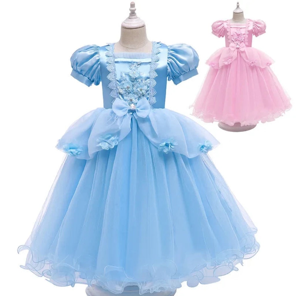 Ventayo – Enchanting Princess Costume | Girls Ball Gown Dress with Full Skirt | Perfect for Halloween and Themed Parties