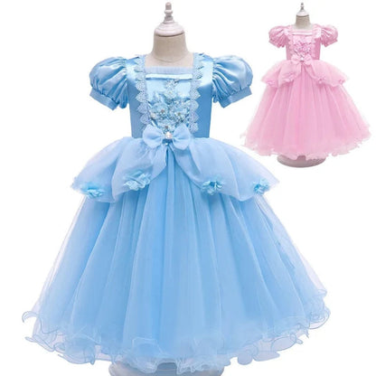 Ventayo – Enchanting Princess Costume | Girls Ball Gown Dress with Full Skirt | Perfect for Halloween and Themed Parties