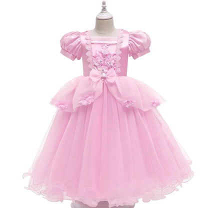 Ventayo – Enchanting Princess Costume | Girls Ball Gown Dress with Full Skirt | Perfect for Halloween and Themed Parties