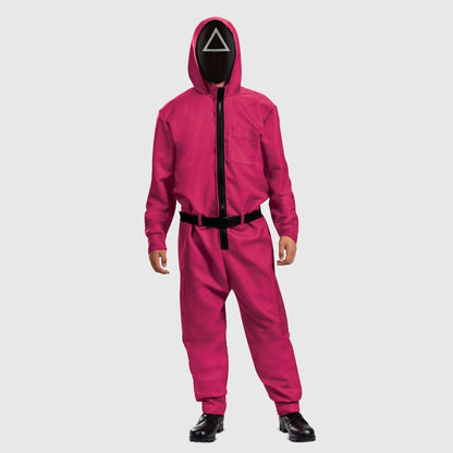 Ventayo – Festive Costume Collection | Halloween Jumpsuit with Mask & Belt | Complete Outfit for Themed Events