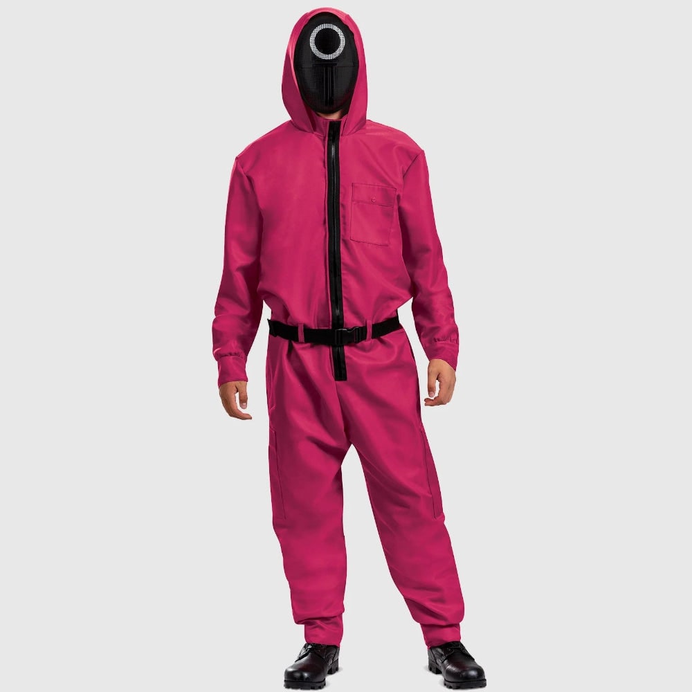 Ventayo – Festive Costume Collection | Halloween Jumpsuit with Mask & Belt | Complete Outfit for Themed Events