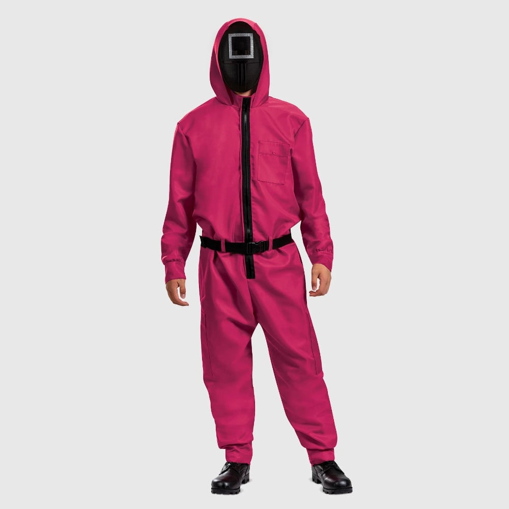 Ventayo – Festive Costume Collection | Halloween Jumpsuit with Mask & Belt | Complete Outfit for Themed Events