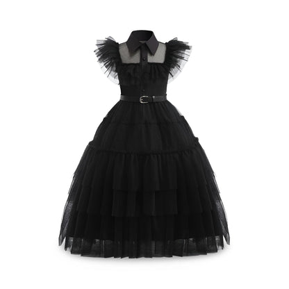 Ventayo – Festive Princess Dress | Layered Halloween Costume for Kids & Teens | Perfect for Parties and Themed Celebrations