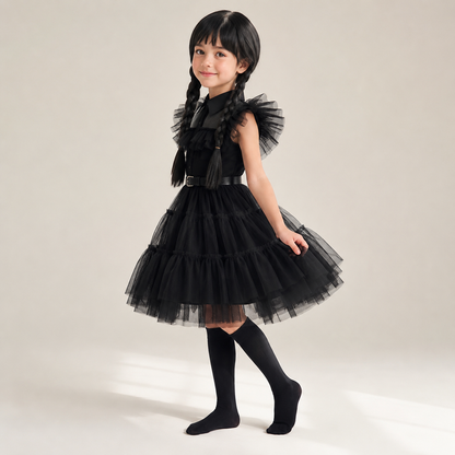 Ventayo – Festive Princess Dress | Layered Halloween Costume for Kids & Teens | Perfect for Parties and Themed Celebrations