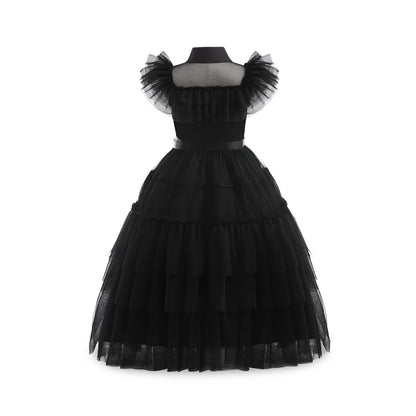 Ventayo – Festive Princess Dress | Layered Halloween Costume for Kids & Teens | Perfect for Parties and Themed Celebrations