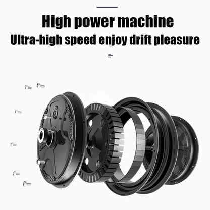 Camion Monstre Tout-Terrain RC 4x4 – Voiture Drift Télécommandée Rock Crawler (Design Shark Digger)
