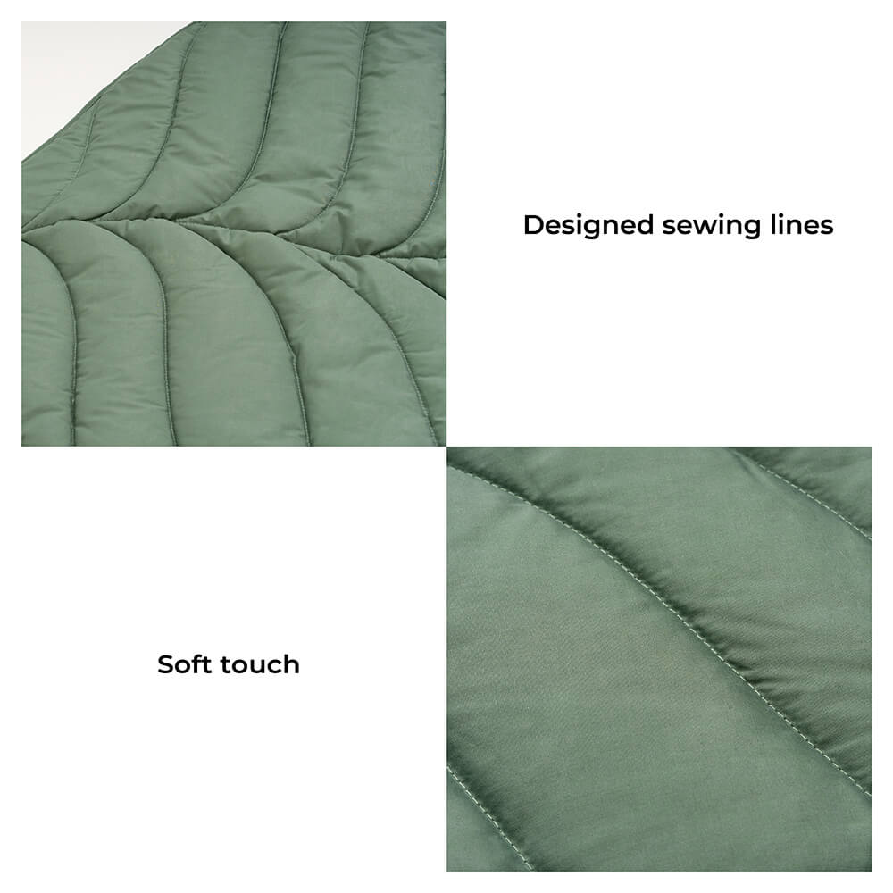 Leaf Shape Human Mat Dog Blanket