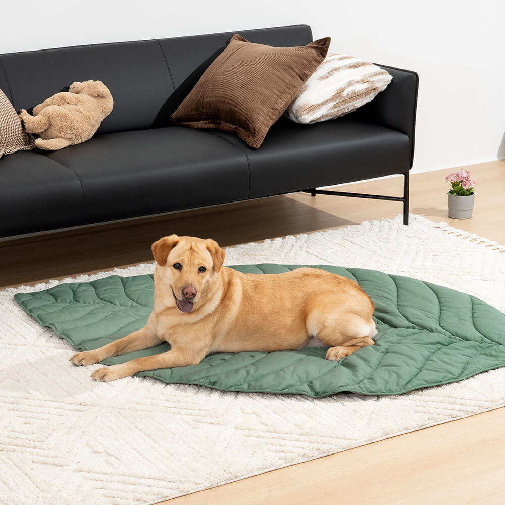 Leaf Shape Human Mat Dog Blanket