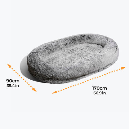 Donutvormig kalmerend hondenbed