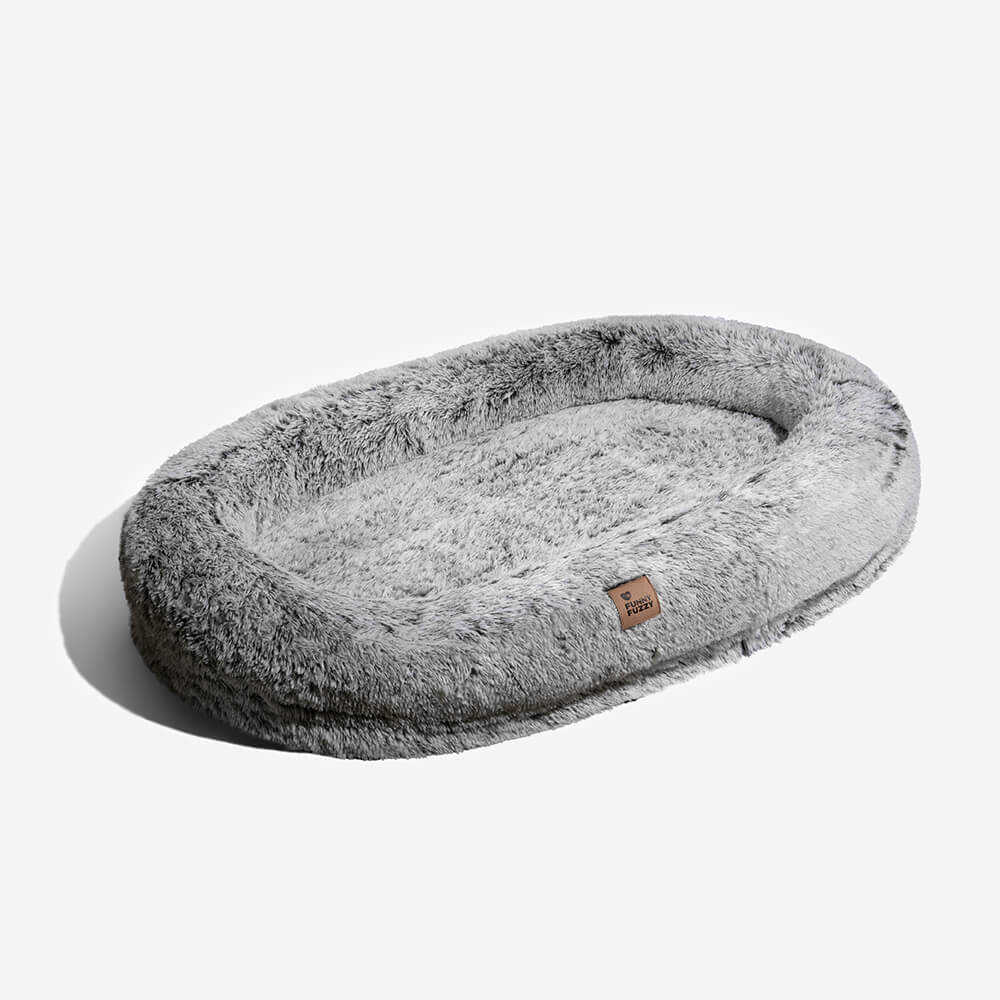 Donutvormig kalmerend hondenbed
