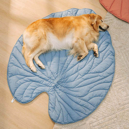Leaf Shape Human Mat Dog Blanket