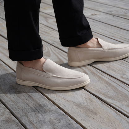 Antonio Suede Loafers – Premium Faux Suede, Lightweight & Versatile Men's Dress Shoes