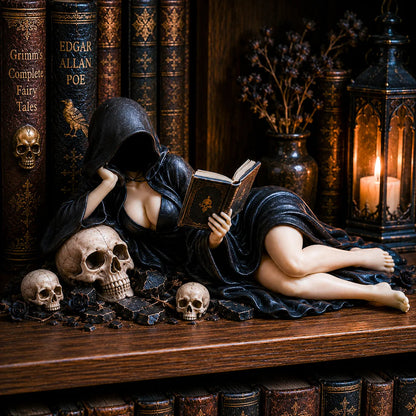 Dark Academia Bookshelf Ornament – Ventayo