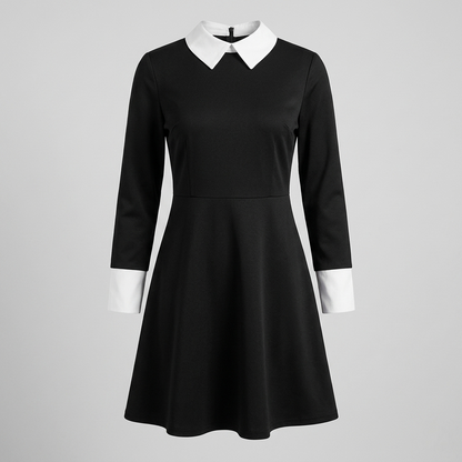 Gothic Dress Cosplay Outfit Set with Wig Options for Dark Themed Events – Ventayo