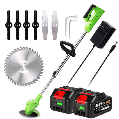 Cordless Grass Strimmer – Battery Powered Garden Trimmer with Steel Blades | Ventayo
