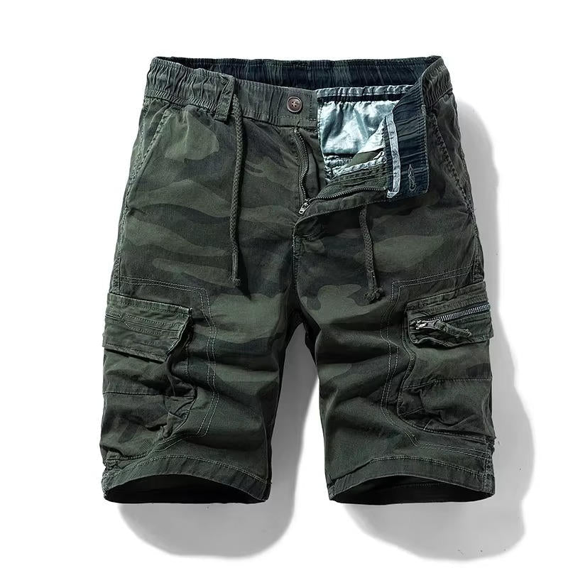 Mens Camouflage Cargo Shorts