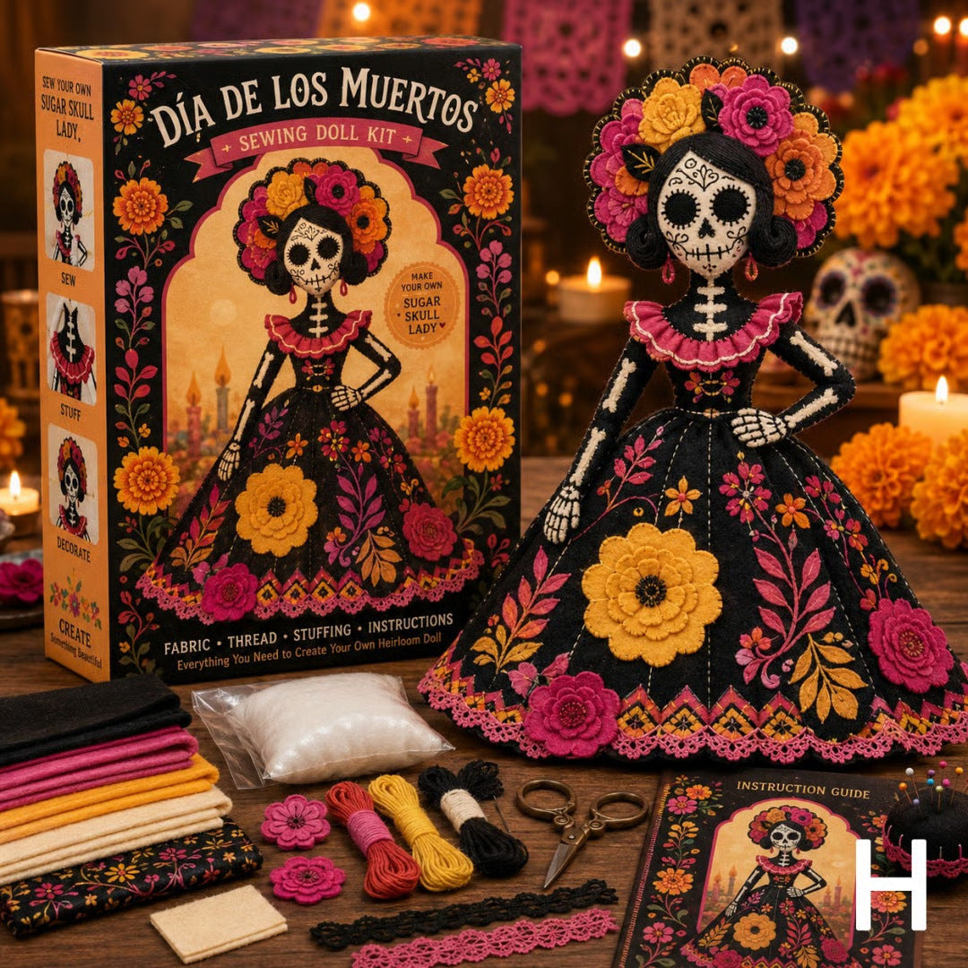 Day of the Dead DIY Doll Kit – Ventayo
